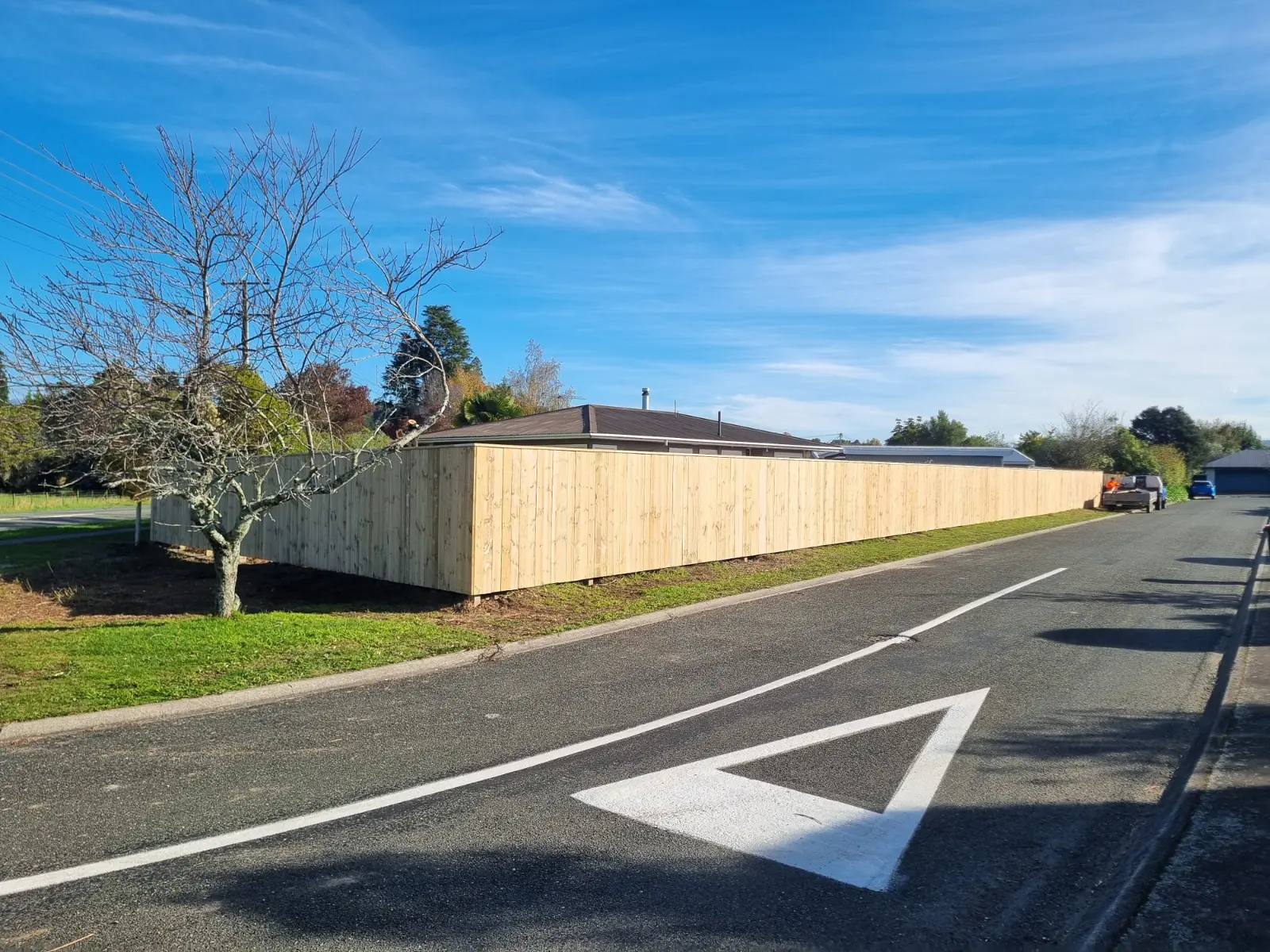 Residential Paling Fence in Wakefield